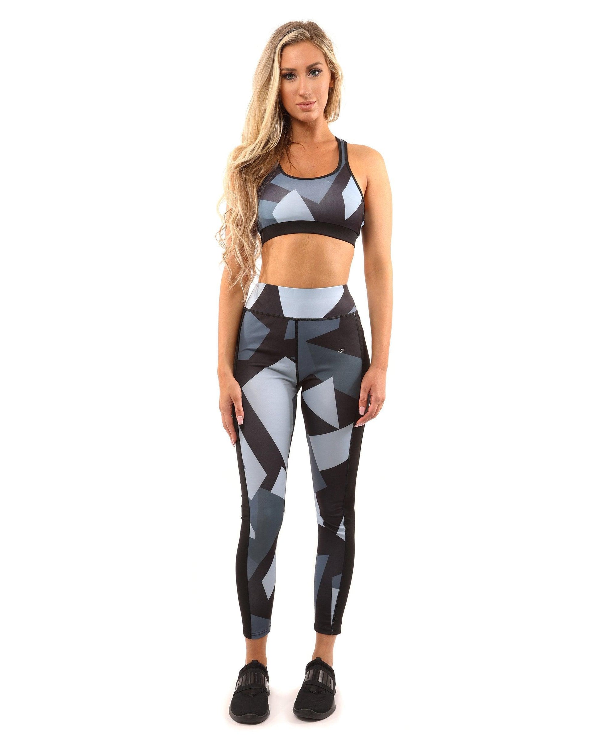 Bondi Leggings - Black/Grey - Raee-Industries