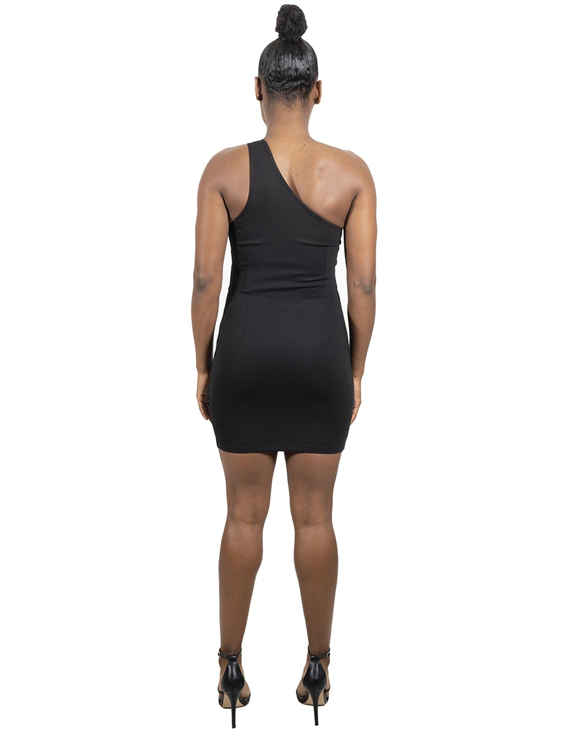 Olympic One Strap Mini Dress - Raee-Industries