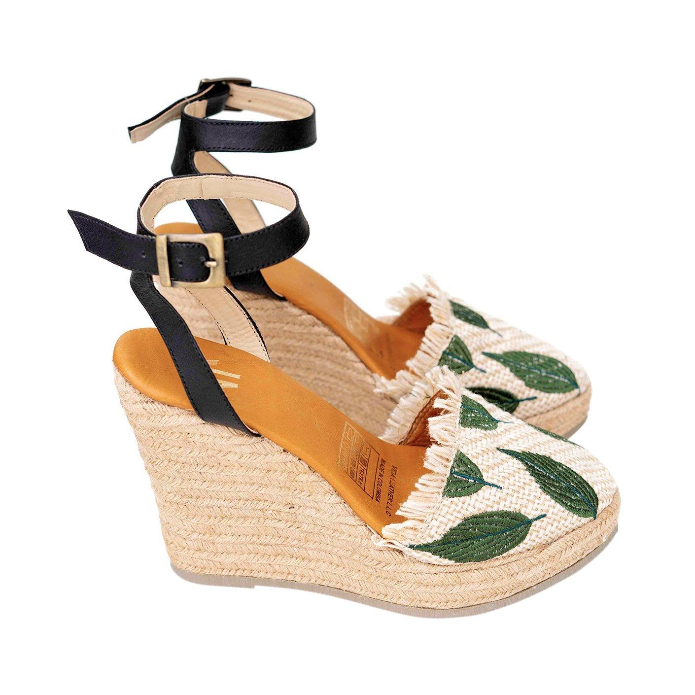 Espadrille Wedges Silvia Cobos Son Green - Raee-Industries