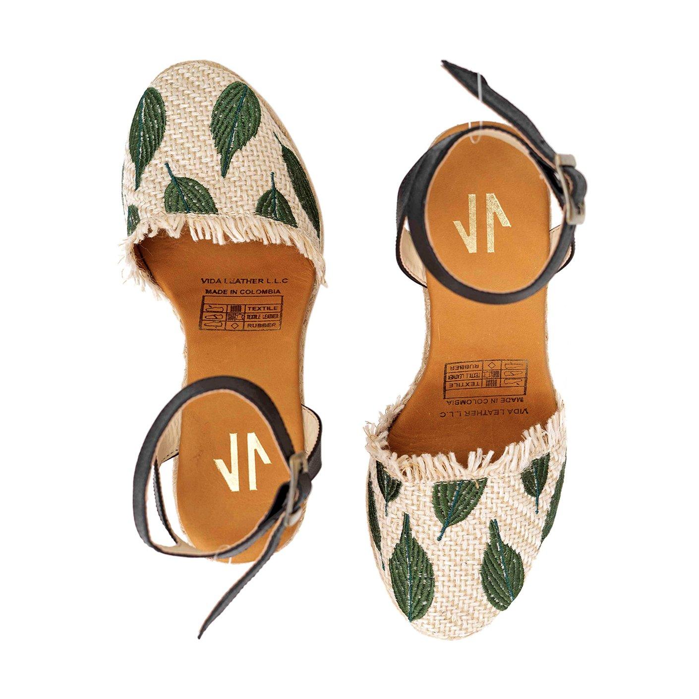 Espadrille Wedges Silvia Cobos Son Green - Raee-Industries