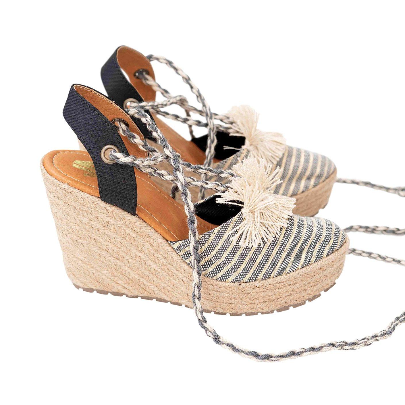 Wedges Silvia Cobos Samba Grey - Raee-Industries