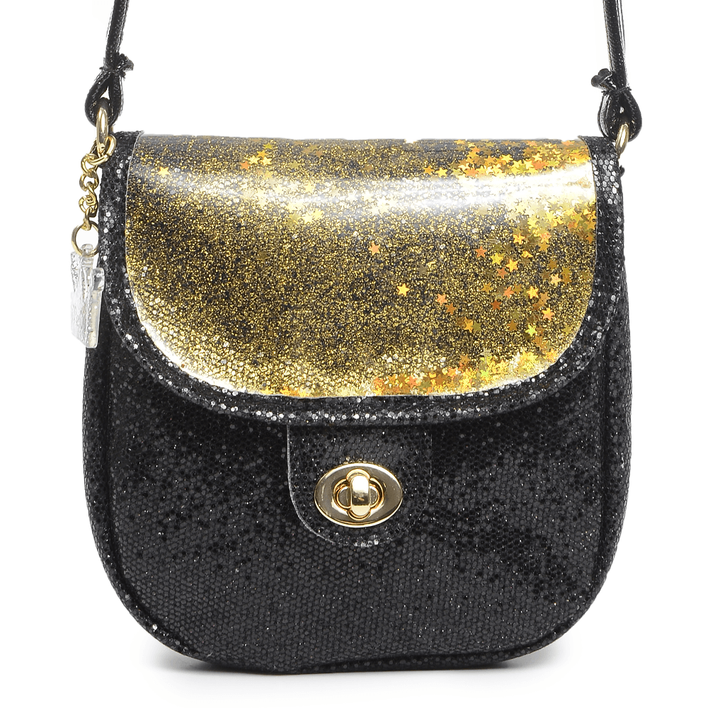 Black Sparkle Crossbody