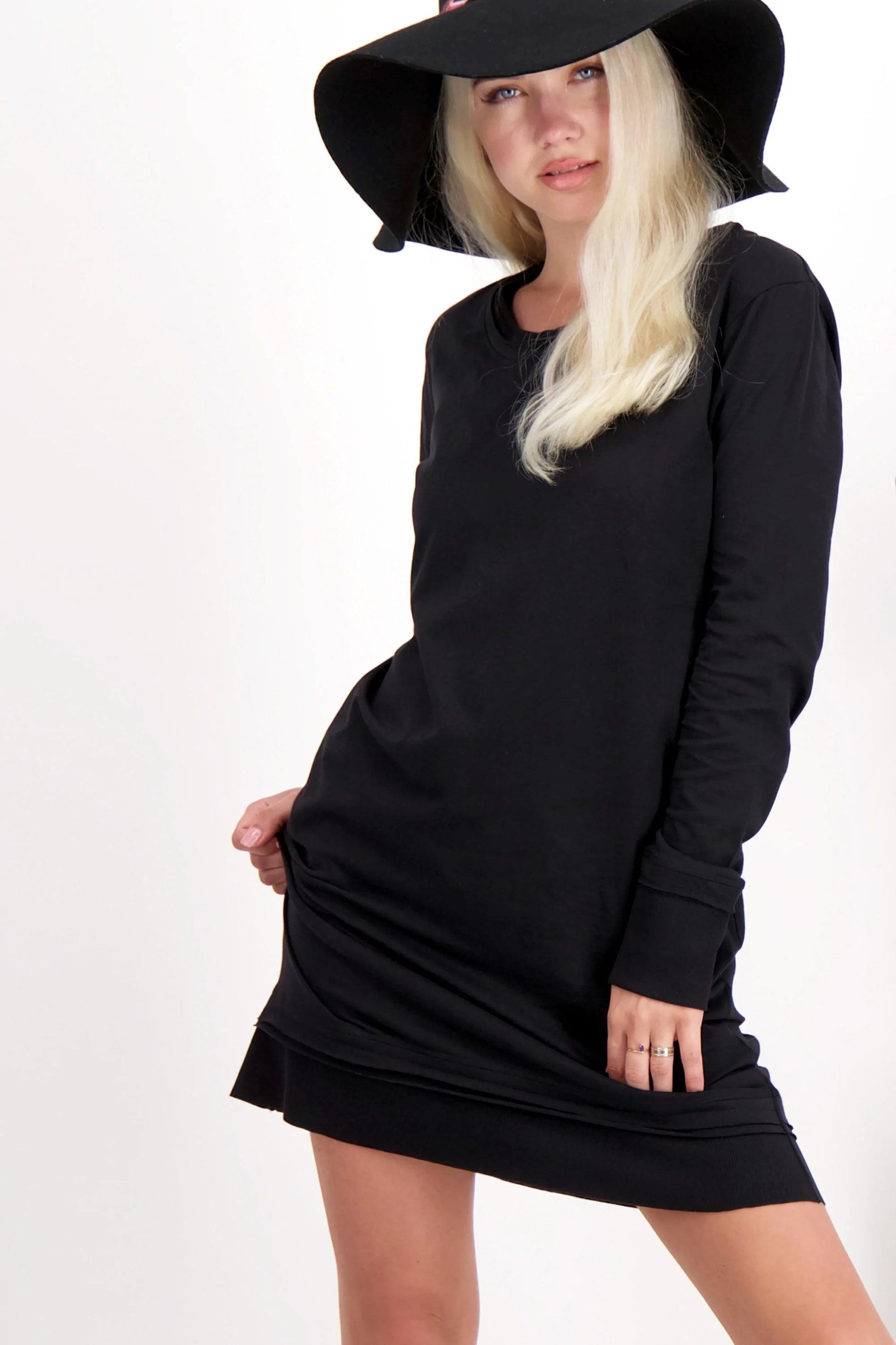 The Everyday Long Sleeve Pocket Dress - Raee-Industries