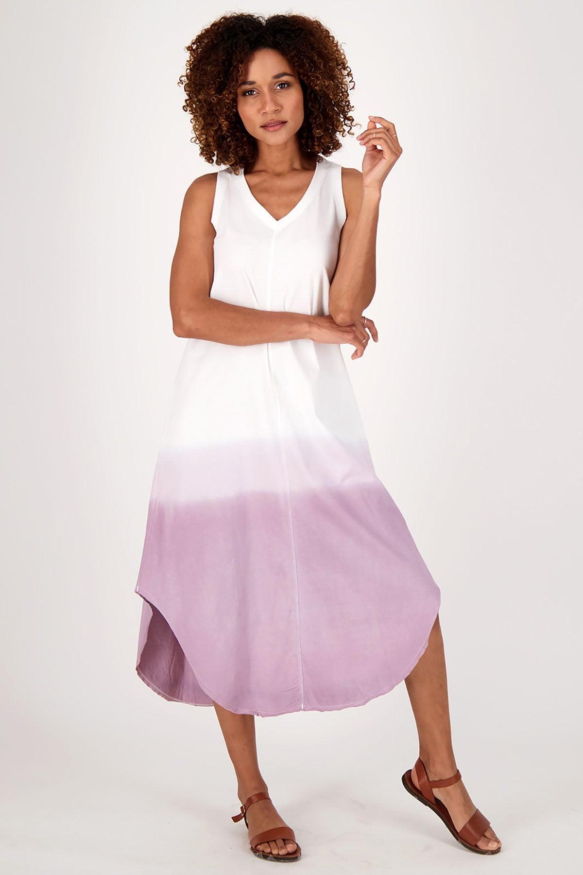 Easy to Love Midi Dress - Dip Dye - Raee-Industries