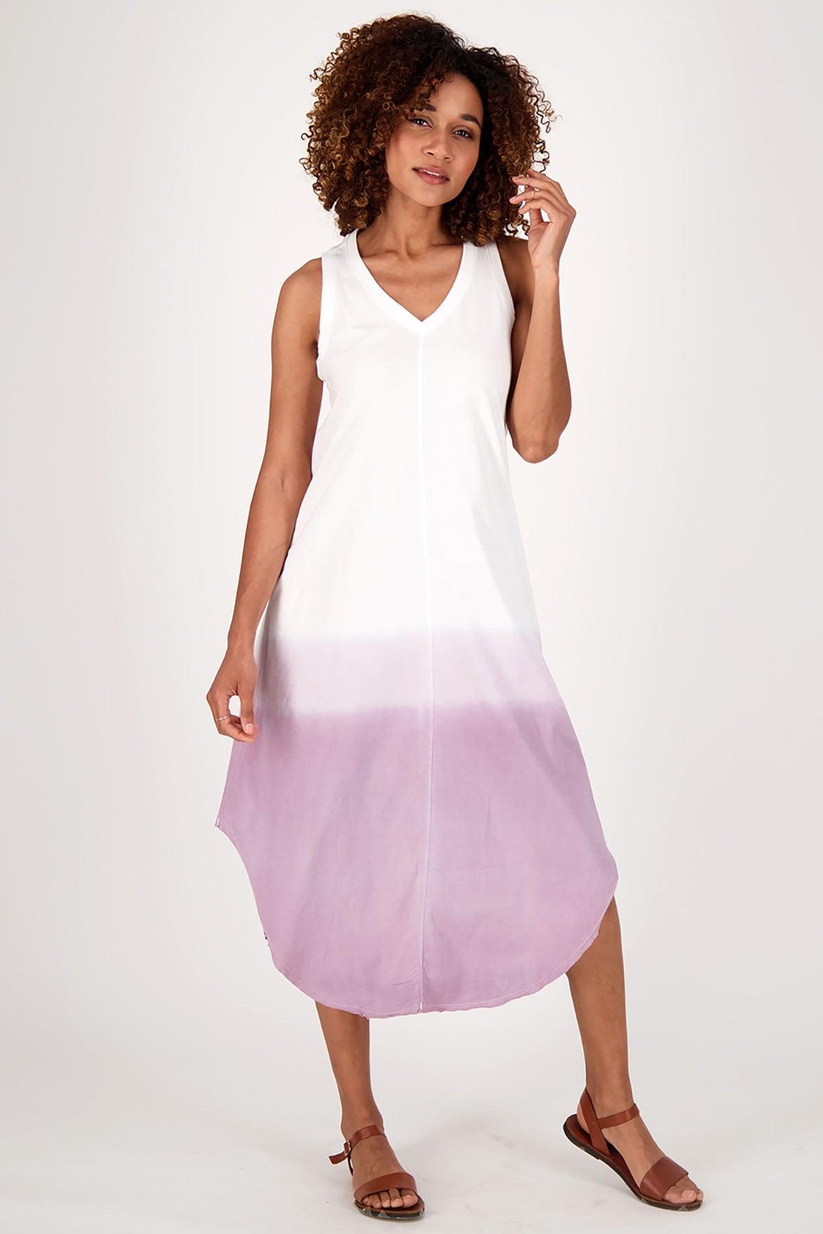 Easy to Love Midi Dress - Dip Dye - Raee-Industries