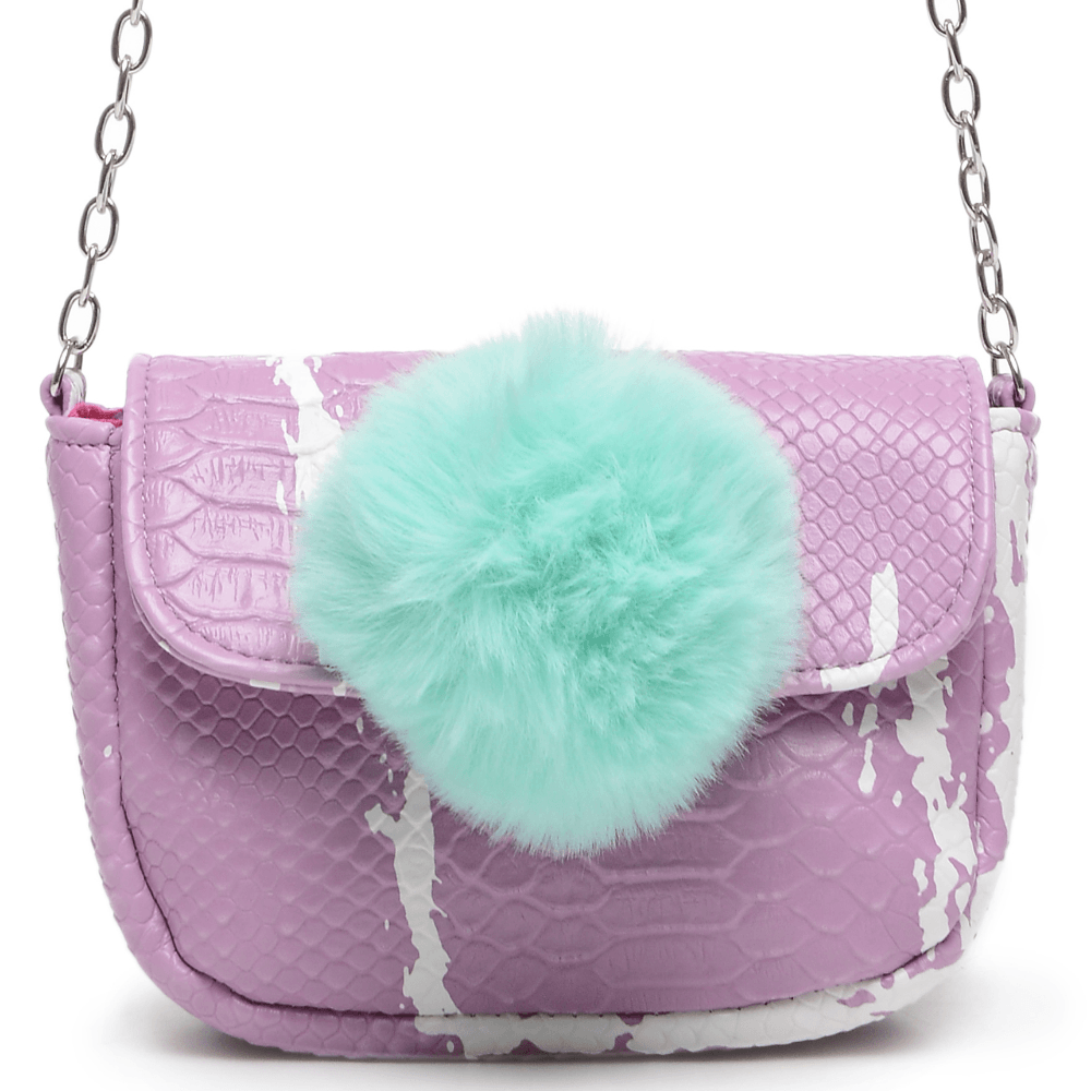 Fur Ball Mini Crossbody