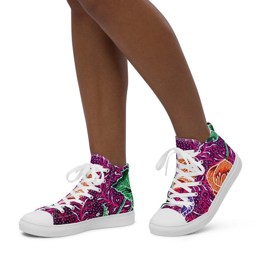 Women’s high top canvas shoes - Raee-Industries