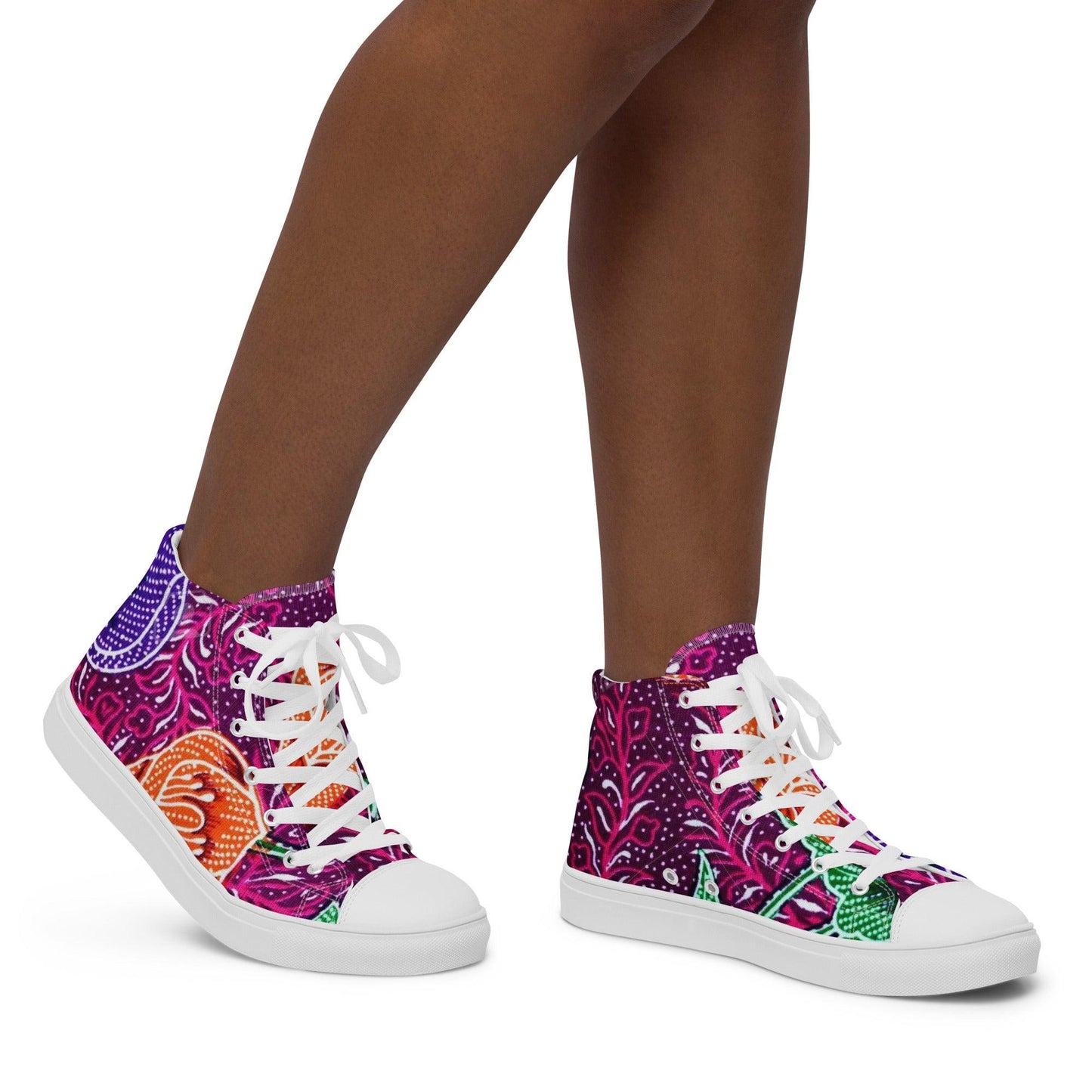 Women’s high top canvas shoes - Raee-Industries