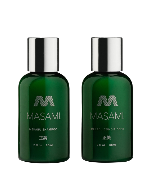 Mekabu Hydrating Travel Size Shampoo & Conditioner